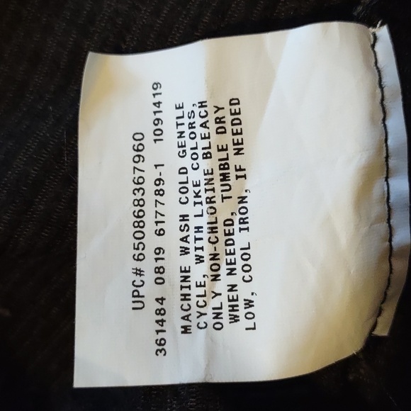 I N San Francisco Long Sleeve Brown with Black Stripes Sweater, Cinched at Waist - Picture 8 of 8